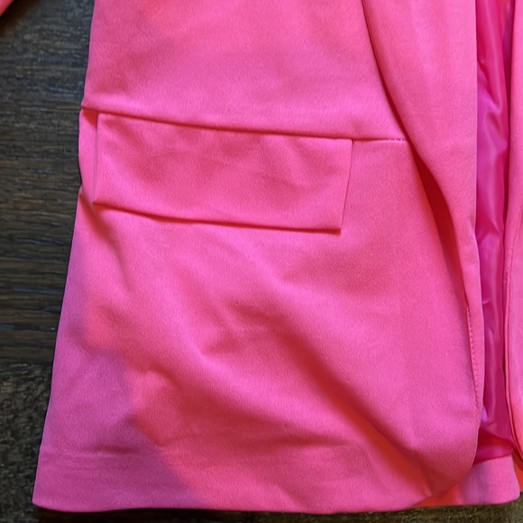 Hot pink Boohoo jacket - size 8 - Picture 7 of 11